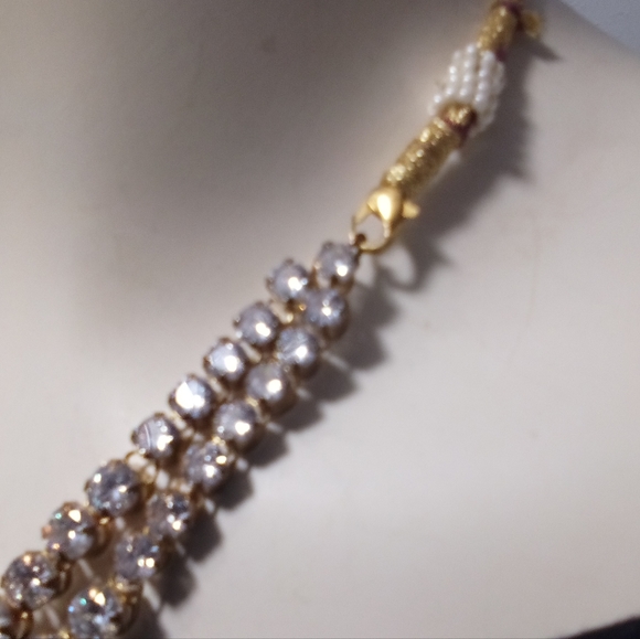 🎉HP🎉 Vintage Flower Bridal Boho Luxury Necklace - Picture 7 of 12